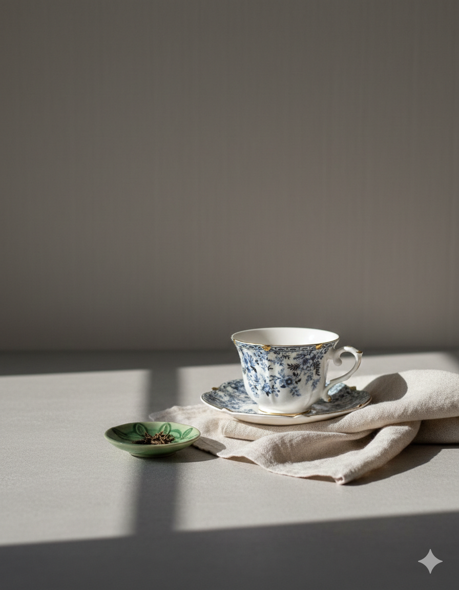 Classic Cup And Saucer Set