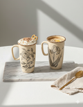 GreyRose Long Mug