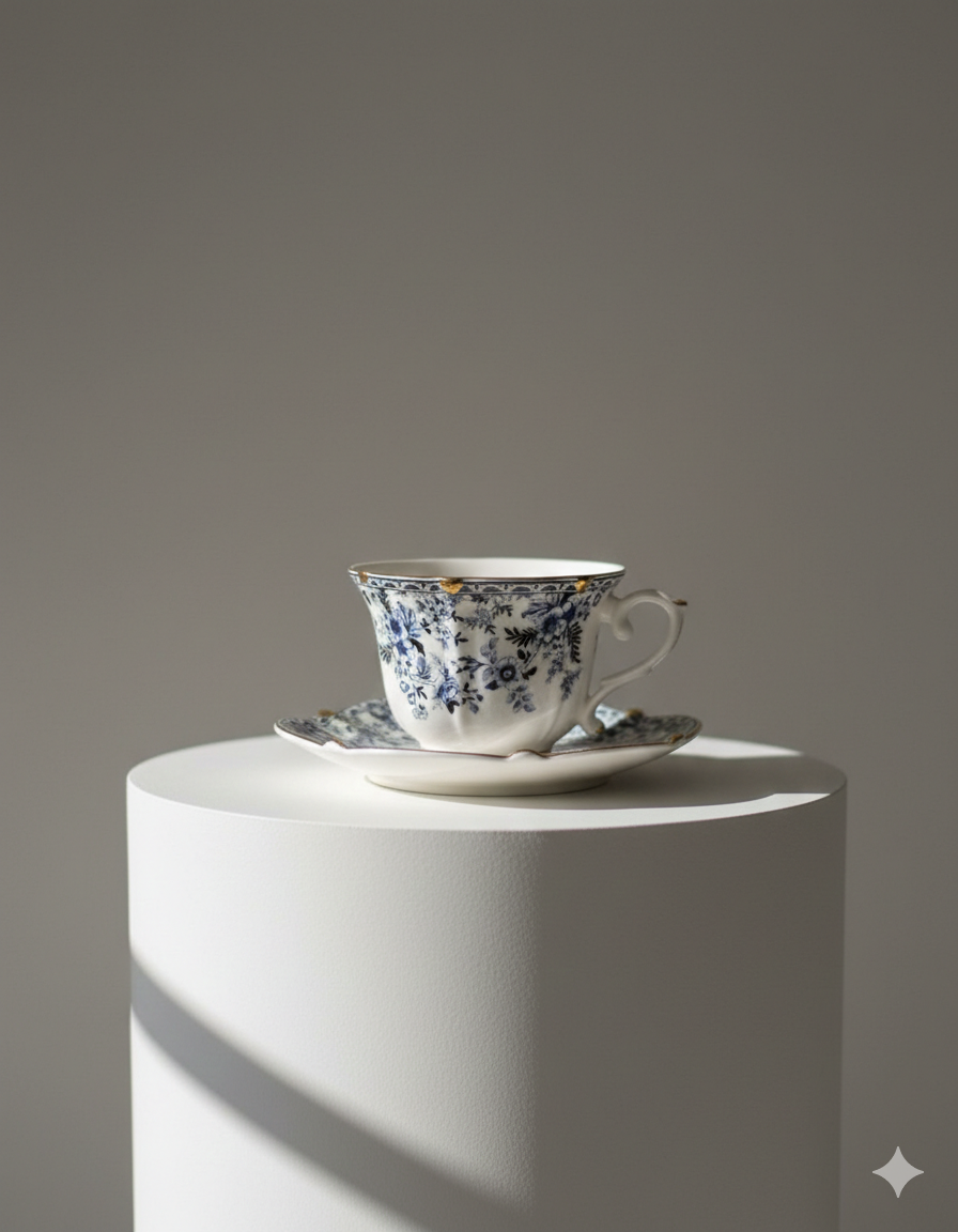 Classic Cup And Saucer Set