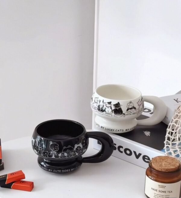 Pawfect – Sculptural Pet Ceramic Mug