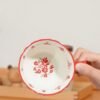ScarletBlossom – Classic High Tea Ceramic Mug