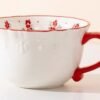 ScarletBlossom – Classic High Tea Ceramic Mug