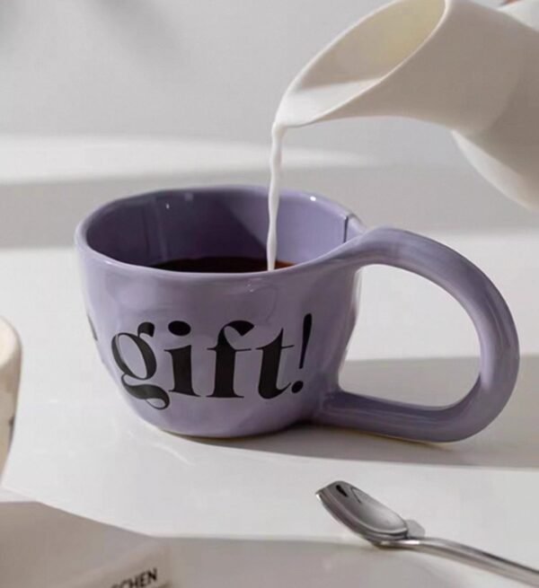 LavendAura – Large Purple Ceramic Mug