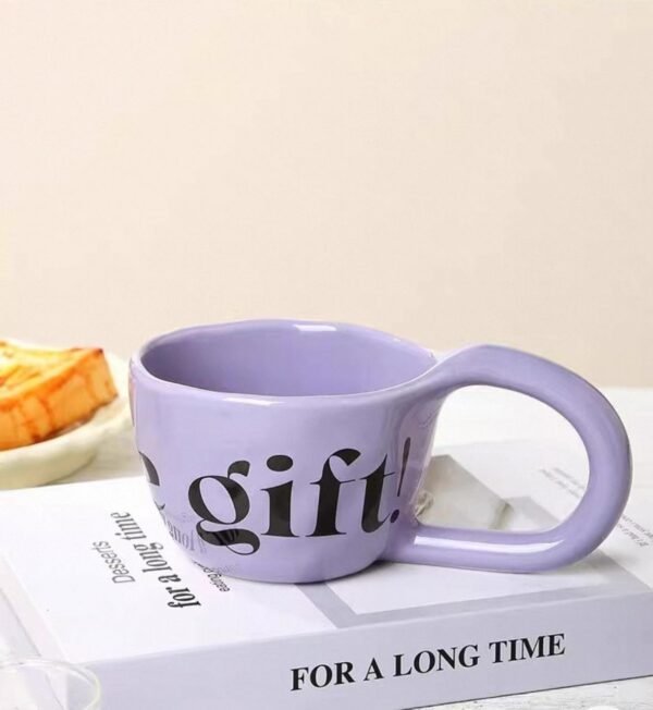 LavendAura – Large Purple Ceramic Mug