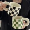 GridMug – Ceramic Checkered Mug